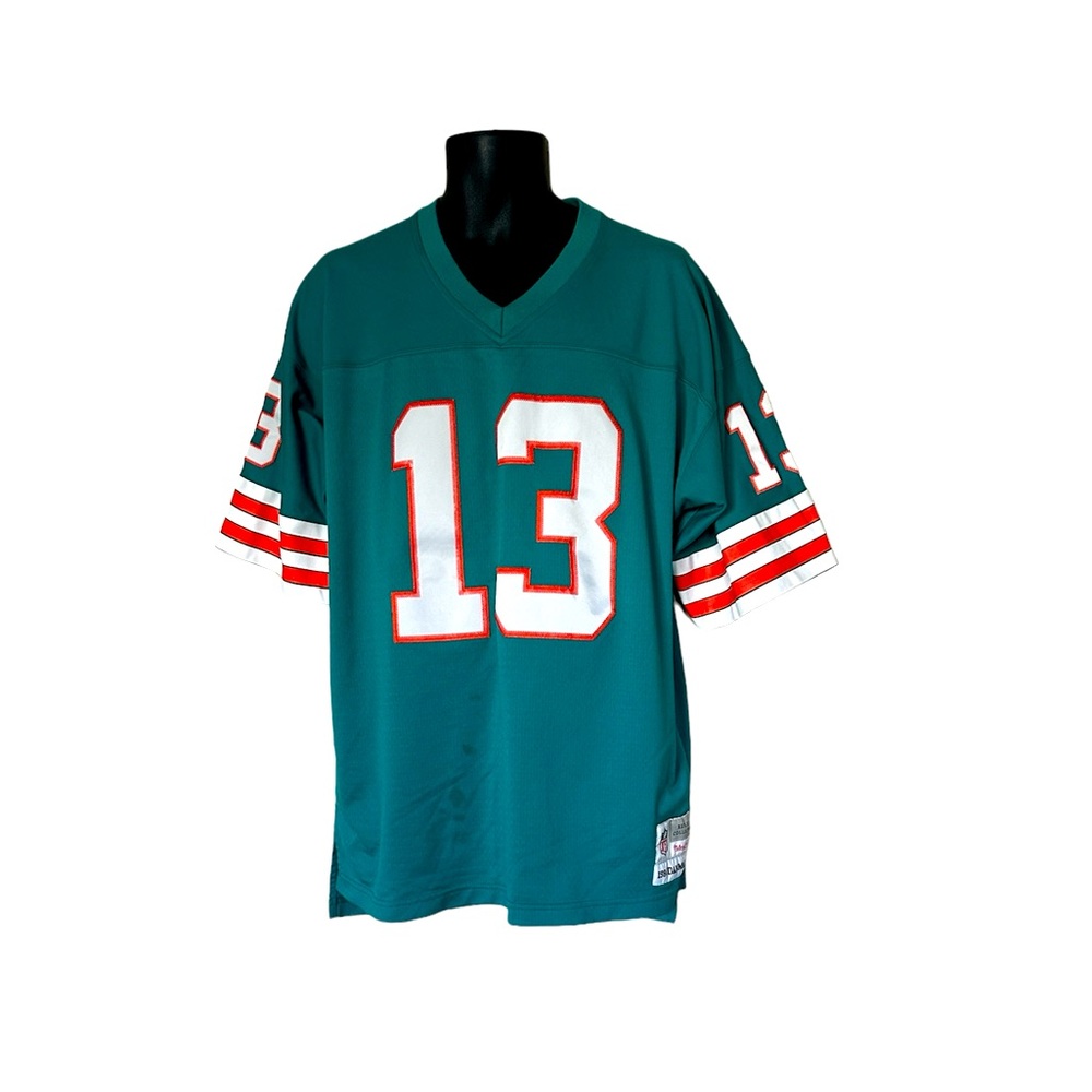 DAN MARINO 1984 MIAMI DOLPHINS MITCHELL & NESS JERSEY REPLICA COLLECTION Mens XL - Picture 2 of 11